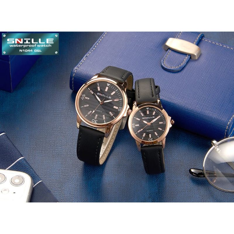 JAM TANGAN ORIGINAL COUPLE SNILLE SN008 WATER RESIST BISA BELI SATUAN