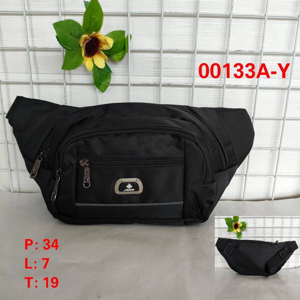 gof AA PALO ALTO TAS PINGGANG Tas Pinggang/ Sling Bag/ Waisbag/ Outdor Bag Tas Laki-Laki Tas Gaul Keren Kekinian