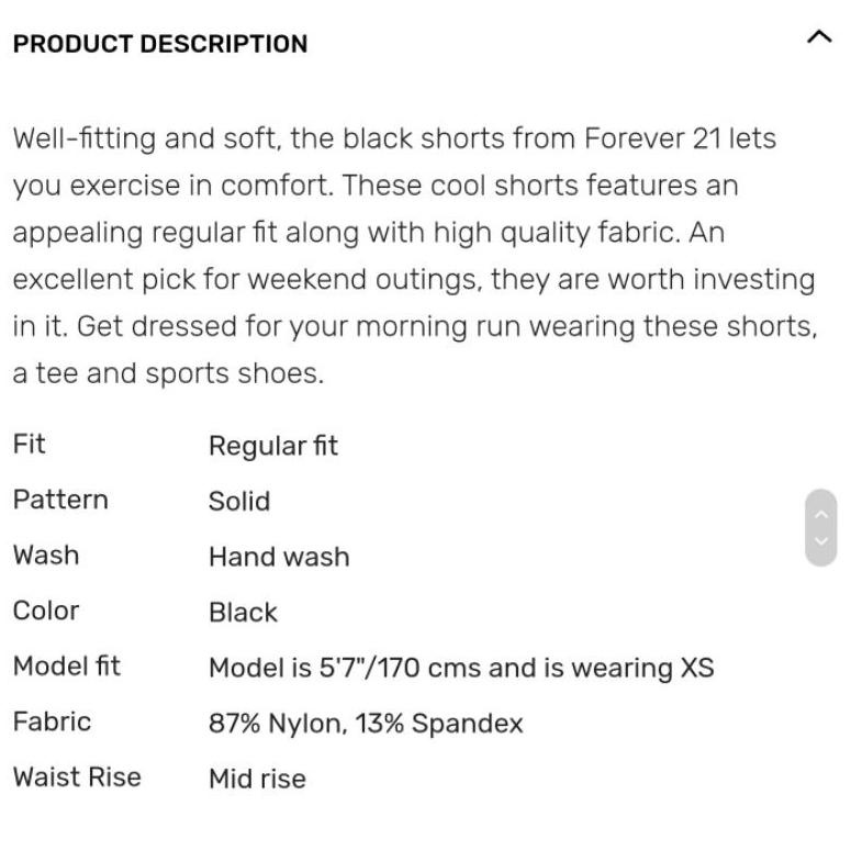 PROMO MURAH Forever 21 Celana pendek Dewasa {SHORT PANTS / F21} original sisa ekspor baru/new 2994 ㅒ