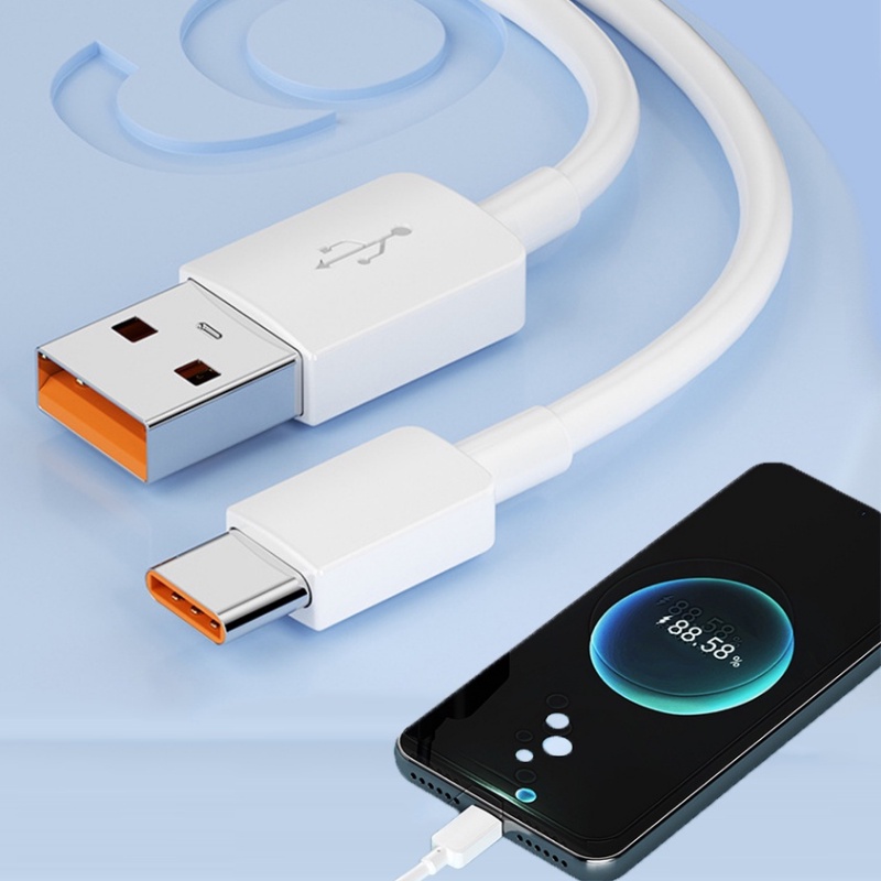 Kabel Data / Charger Fast Charging Tahan Lama Anti Retak Untuk Handphone Android Tipe C