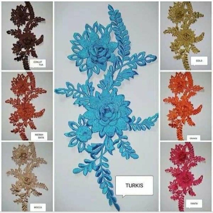 RENDA BORDIR LACE PARE