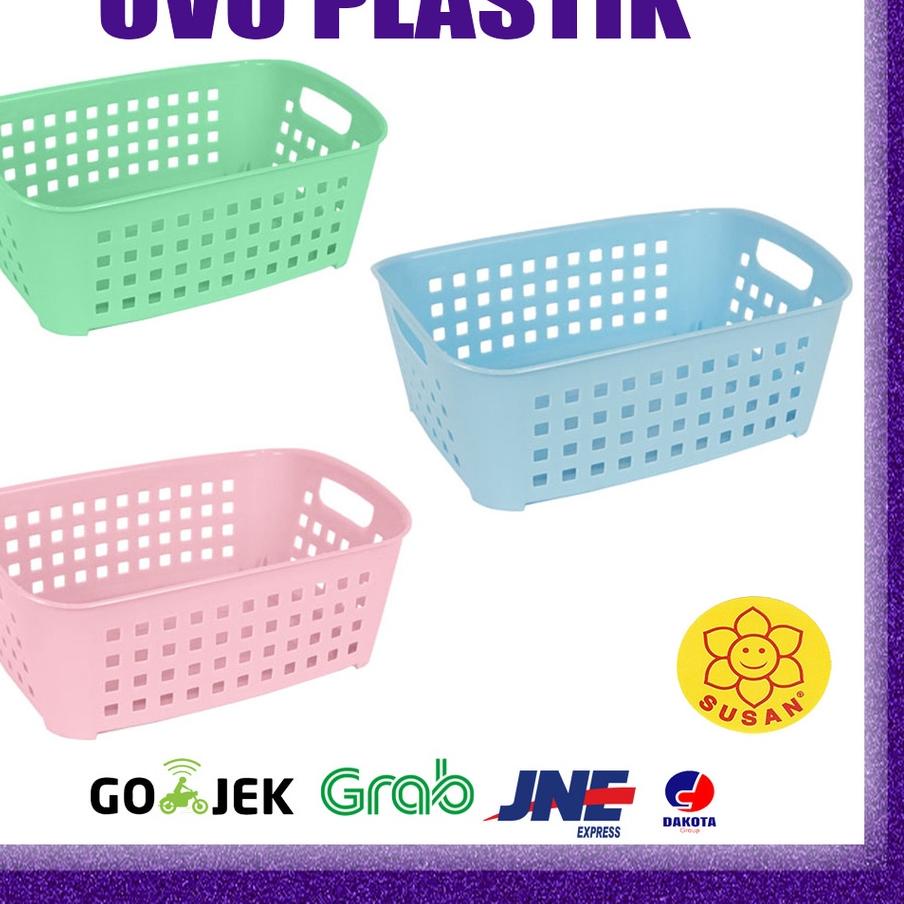 

6.6 SALE Wadah Parcel Kecil / Mini Basket / Keranjang Kecil / Keranjang Sabun / Keranjang Segi Bravo 01