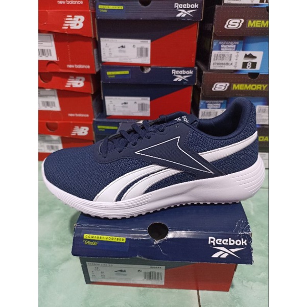 REEBOK LITE Sepatu Original Pria Biru Putih