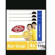 LIFEBUOY BATANG 110 GR ISI 4