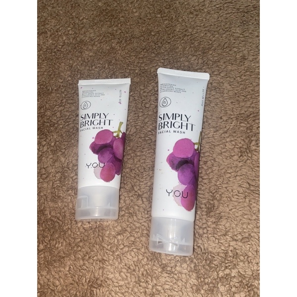 you simply bright facial wash (baru dan ori official store)