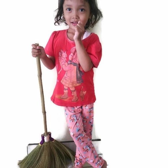 :::::::] Sapu lantai anak / sapu edukasi anak / sapu lantai mini / sapu anak