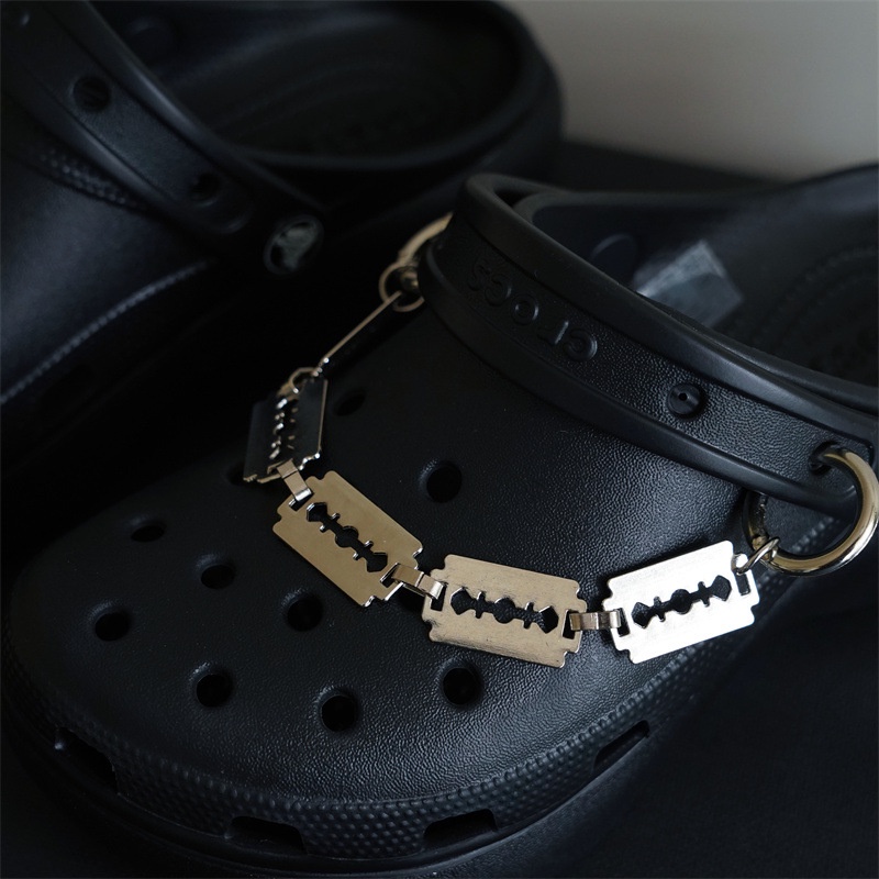 Rock crocs jibbitz Stiker Dekorasi Sepatu diy charm pin