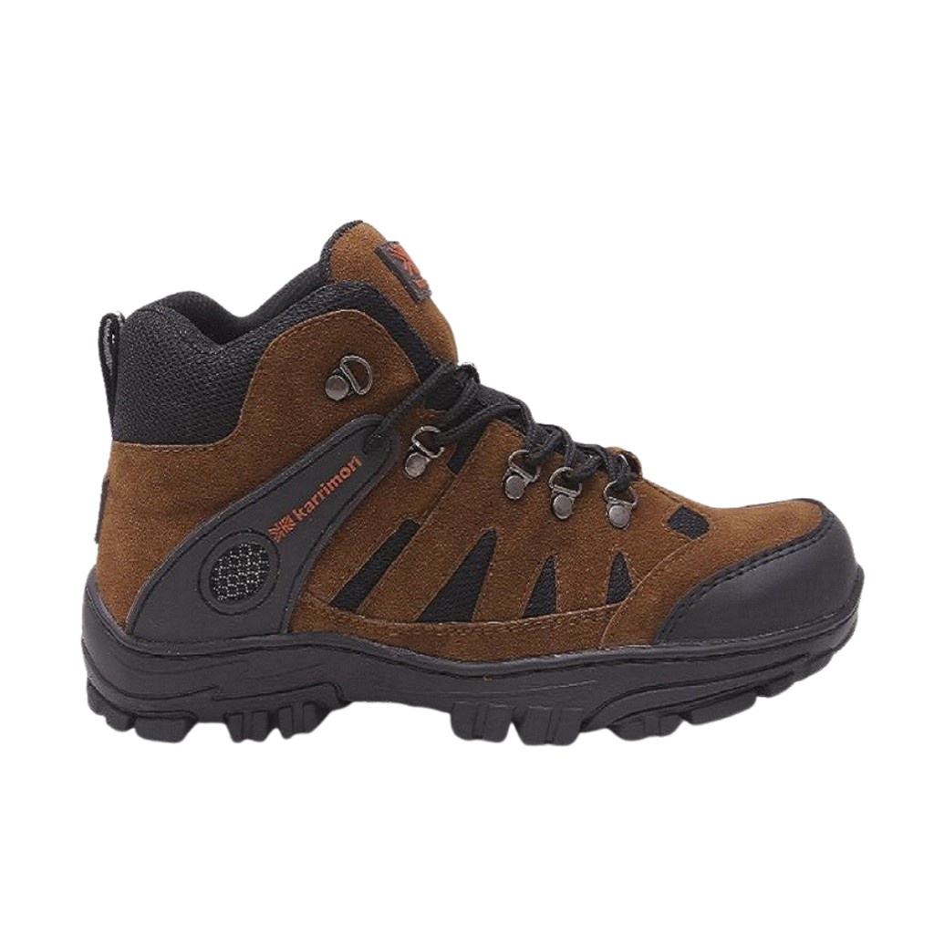 BOOTS SAFETY Sepatu Pria Karrimore Ujung Besi Tracking Hiking Outdoor Bikers Boots