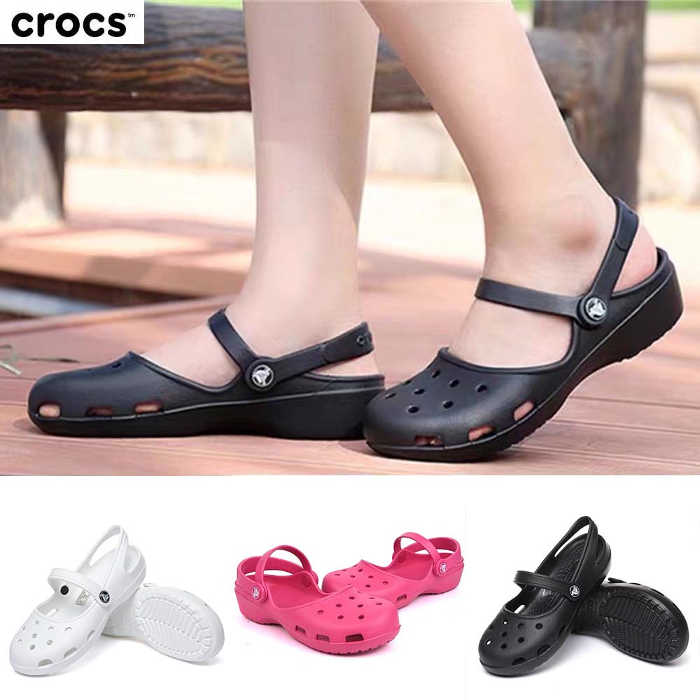 Crocs Shayna Sandal Sepatu Wanita Korean Fashion   202494