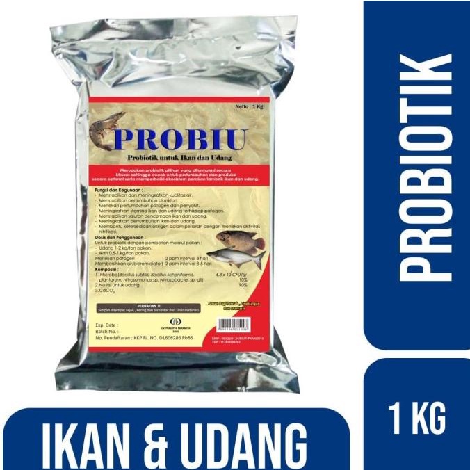 

[BISA COD] PROBIU - Bakteri Udang Vaname Vannamei Vanname Bacillus plantarum 1 kg