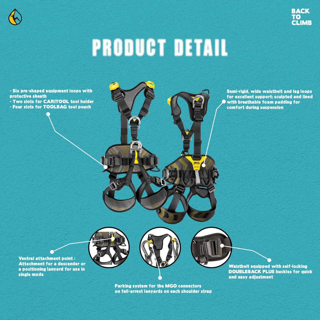 Petzl Avao Bod Murah for Safety Rescue Industry