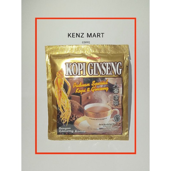 

Kenz Mart Kopi Ginseng Korea Miwon Pouch 20 Sachet