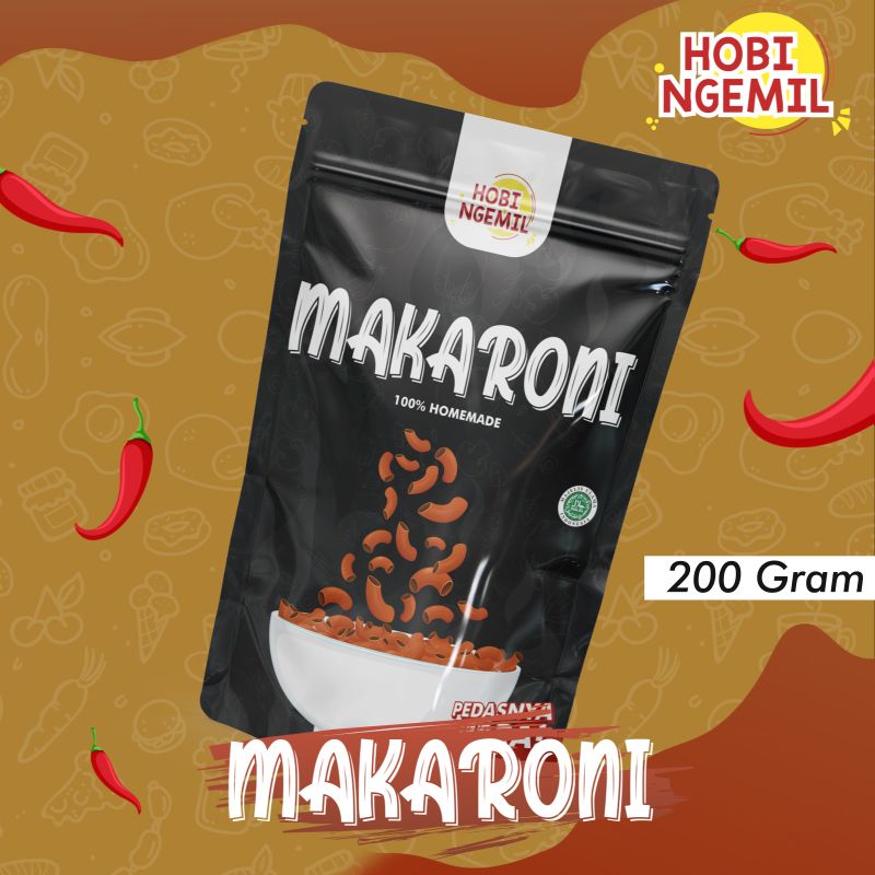 

Makaroni Hobingemil Pedas Gurih Daun Jeruk 200gram