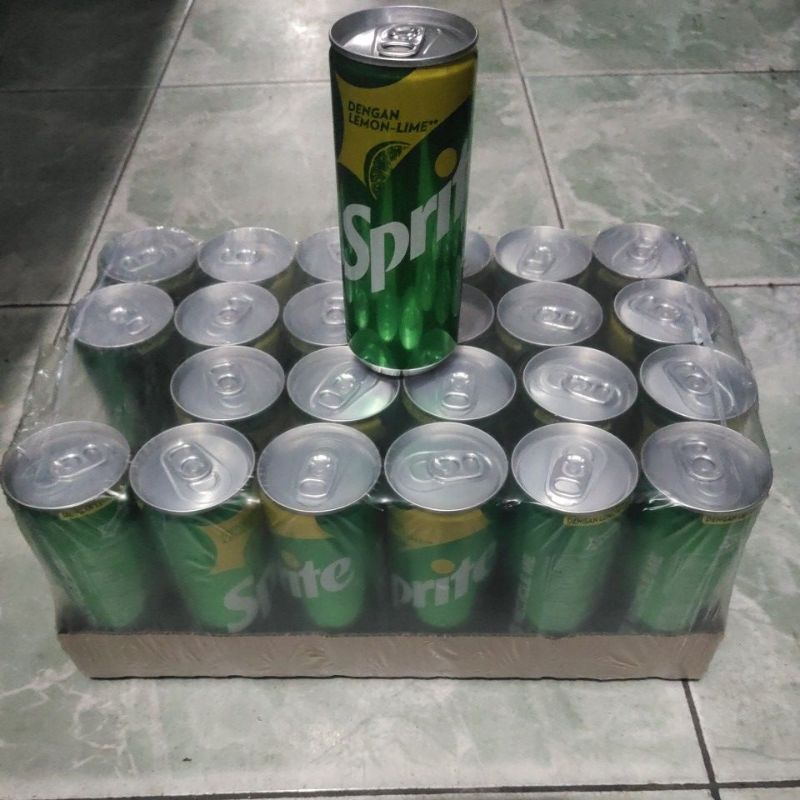 

SPRITE KALENG/CAN 250ML PER KARTON (24KLG)