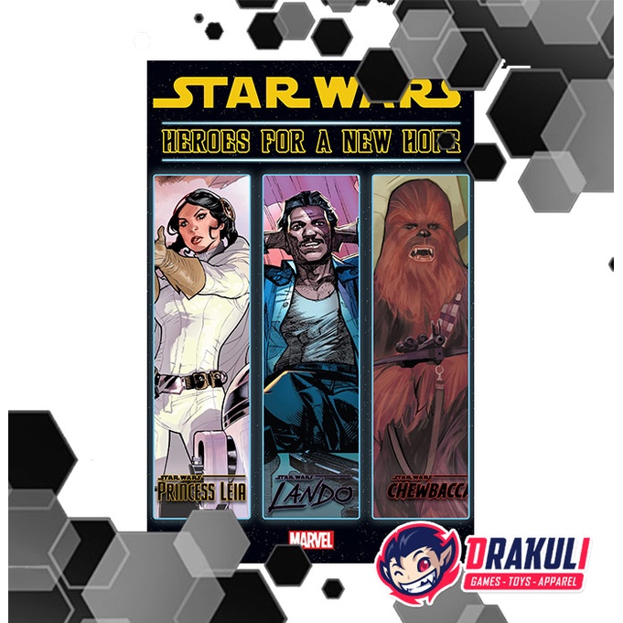 

Drakuli Hobbies Comic Star Wars Heroes For A New Hope Paperback
