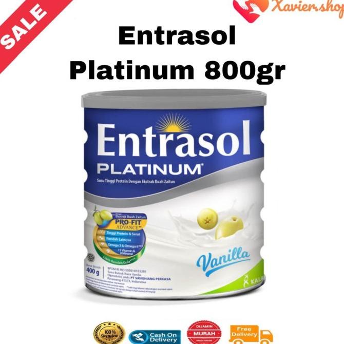 

[ COD ] Entrasol Platinum Vanilla 800gr