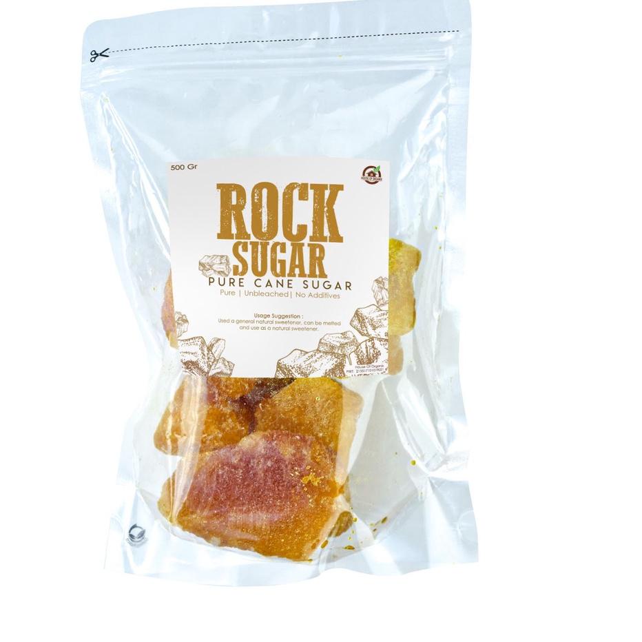 

✨Promo✨ Hari Ini Natural Rock Sugar (Sugar Batu Alami) 500 Gr !!