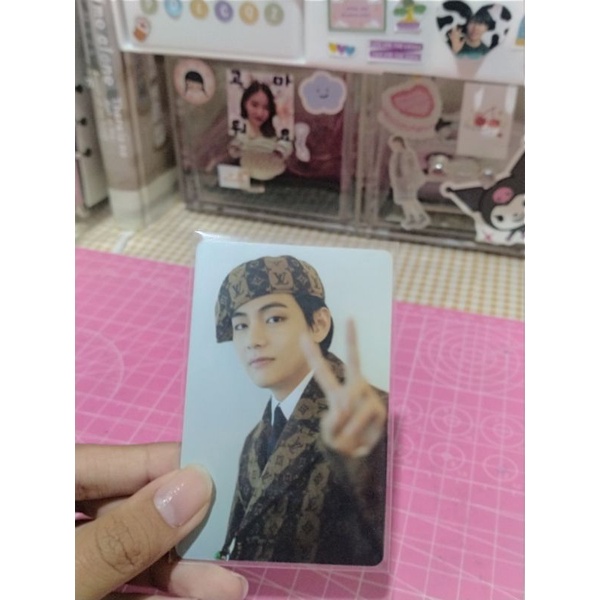 [OFFICIAL] Photocard taehyung bts dicon