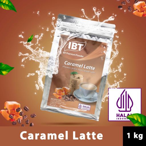 

Bahan Minuman Bubuk Rasa Caramel Latte IBT Premium Powder