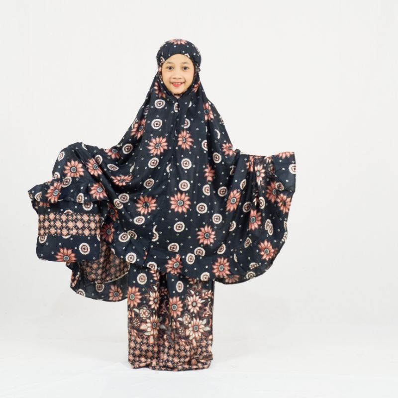 mukena anak mukena batik premium terbaru jumbo