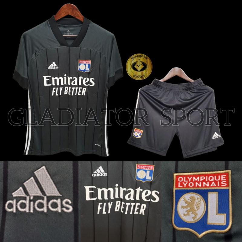 Setelan Jersey Lyon New Away 2020-2021 Grade Original
