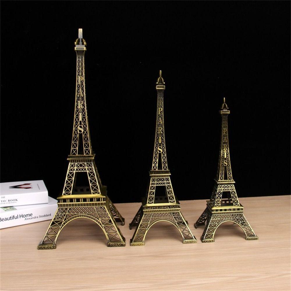 [Elegan] Gantungan Kunci Menara Eiffel Gadget Pernak Pernik Fashion Hadiah Natal Motor Mobil Keyring Metal Model Menara Eiffel