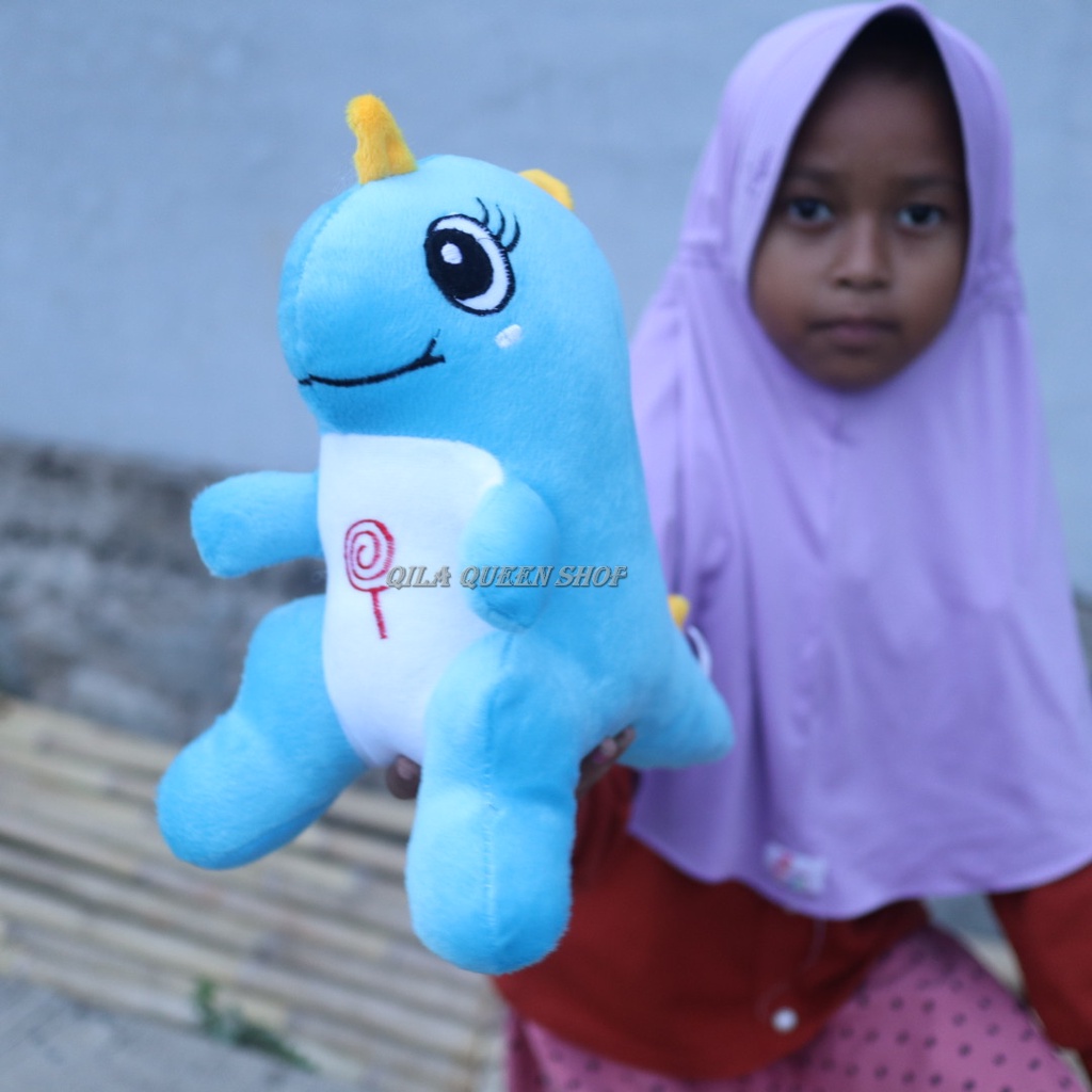 BONEKA DINO S DINOSAURUS DUDUK TERMURAH BISA COD, VIRAL