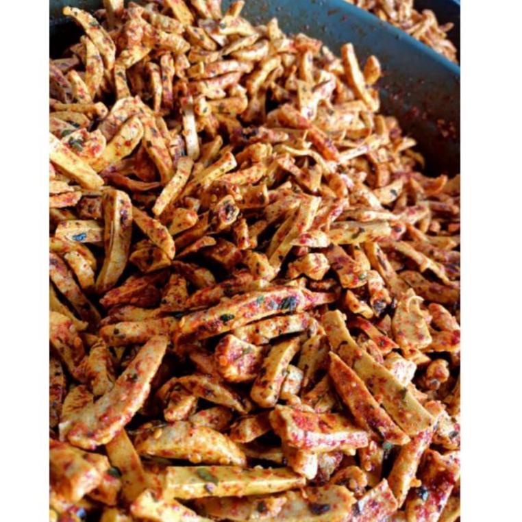 

WOW BANGET Basreng baso goreng pedas daun jeruk 500gram ღ 878