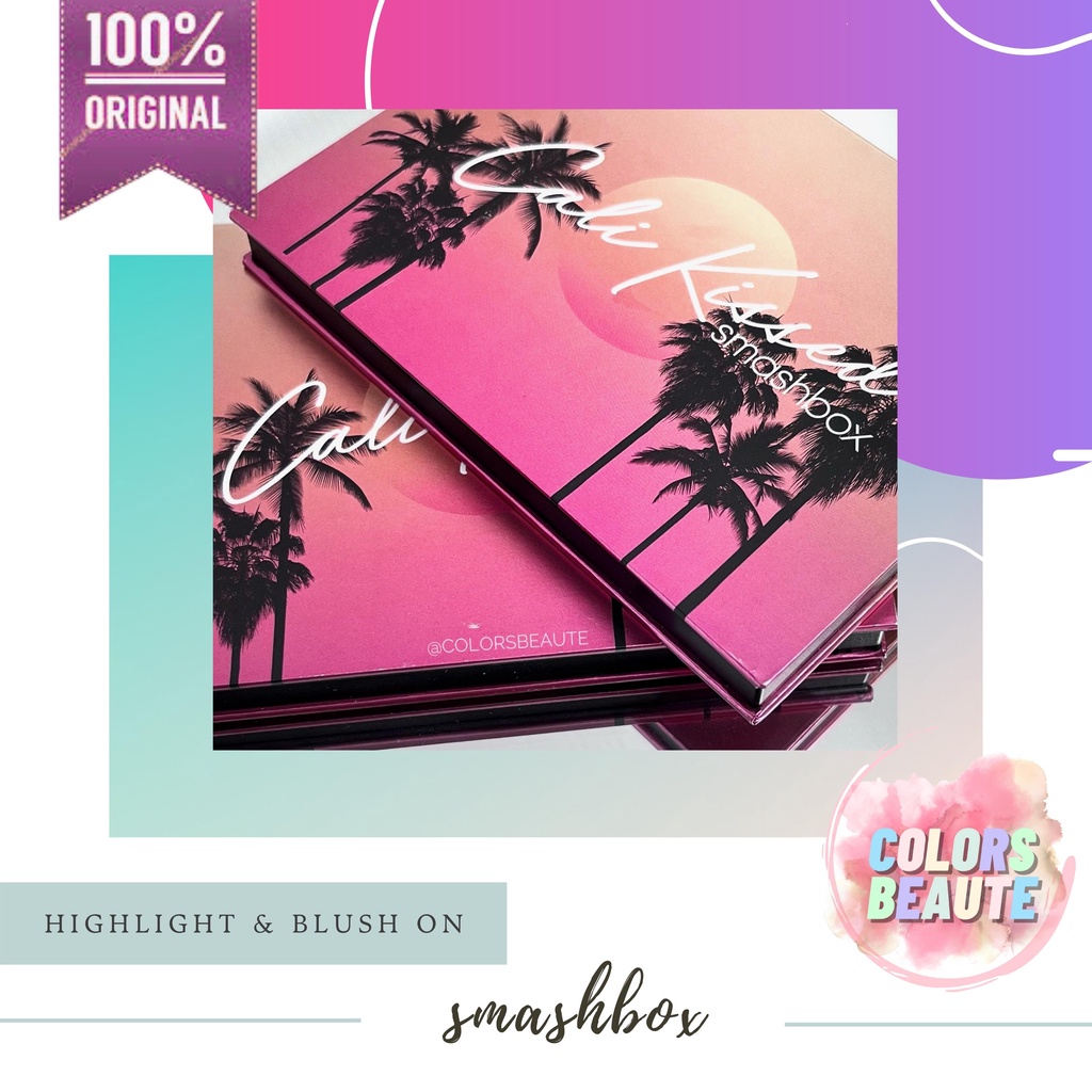 SMASHBOX Cali Kissed Highlight and Blush Palette