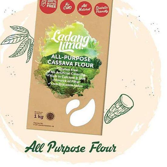 

SALE!!Ladang Lima Tepung Glutten Free All Purpose Flour Natural Super Food|SQ2