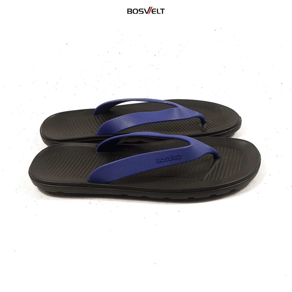 Sandal Cowok Karet Jepit Murpy Black Nevy Phylon Bosvelt