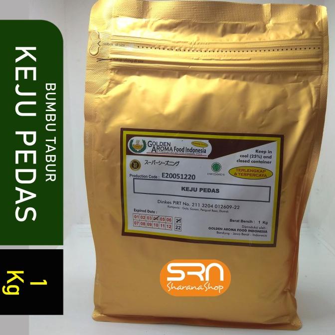 

*:*:*:*:*] BUMBU TABUR 1 KG RASA KEJU PEDAS, HALAL, KEMASAN ALUMUNIUM ZIP LOCK