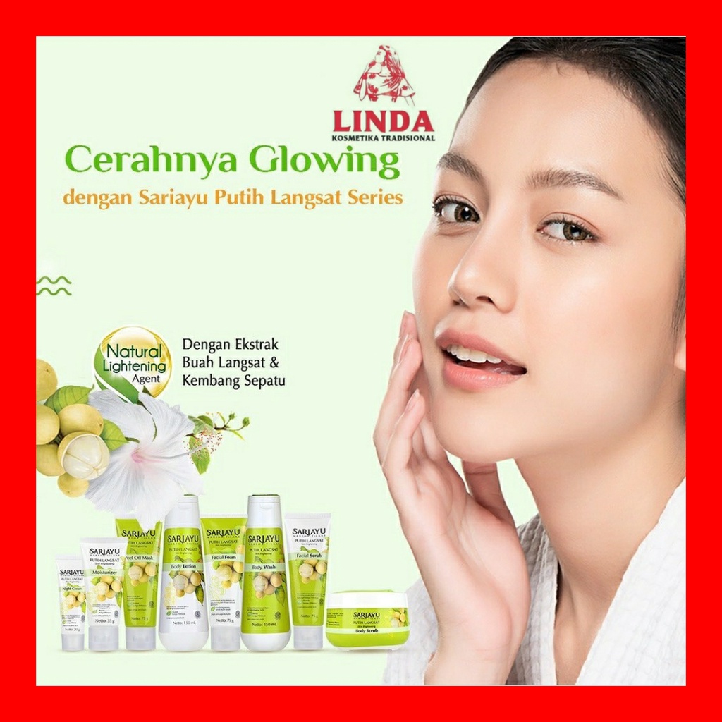 SARIAYU BRIGHT SKIN  PUTIH LANGSAT  BODY LOTION 150 ML