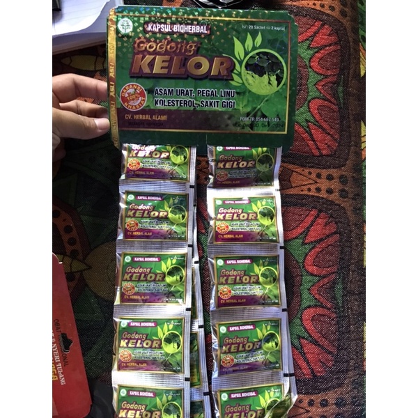 

GODONG KELOR KAPSUL ORIGINAL (ASAM URAT)