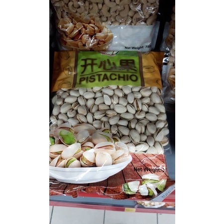 

pistachio/pistachios/kacang buka hati / khoi sim theu