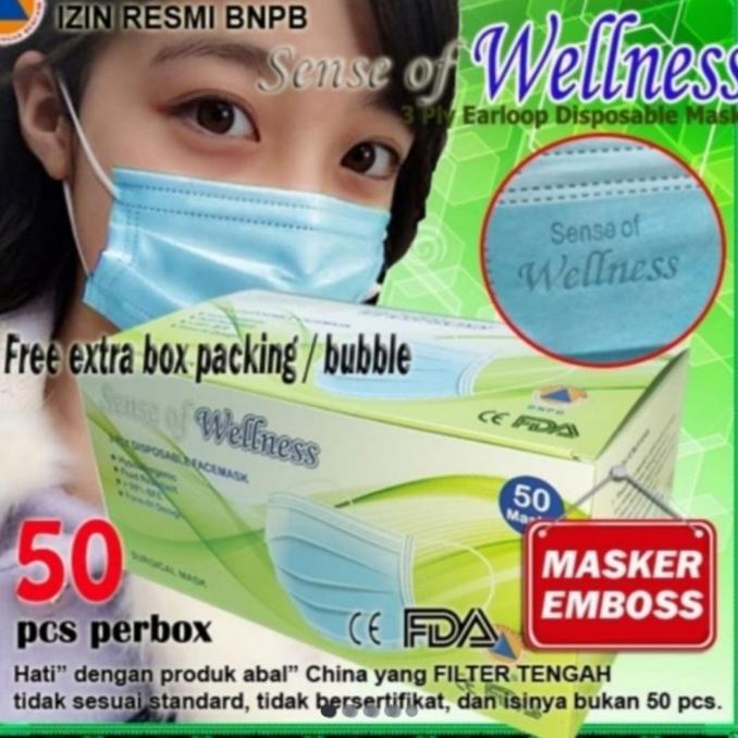 masker embos earloop surgical bedah steril sertifikat fda Dan ce 88-izamopro1000official