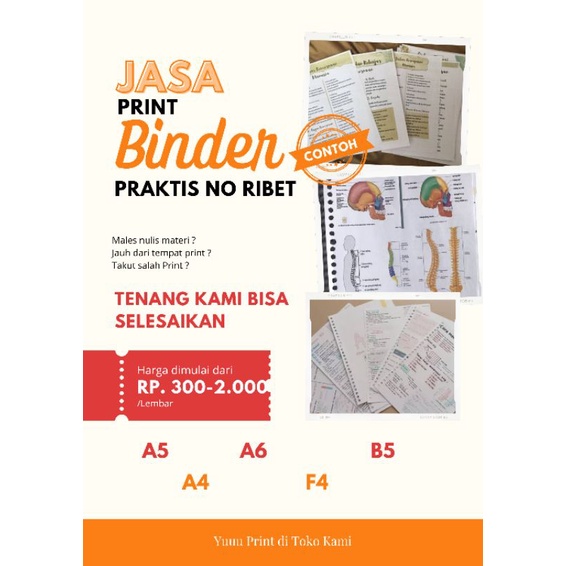 

Jasa Print Binder Bermacam Ukuran