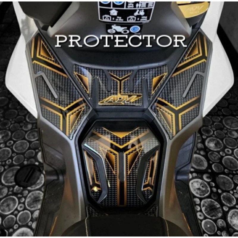 Stiker Tankpad ADV 160 Tank Protector ADV 160 Resin Max 27