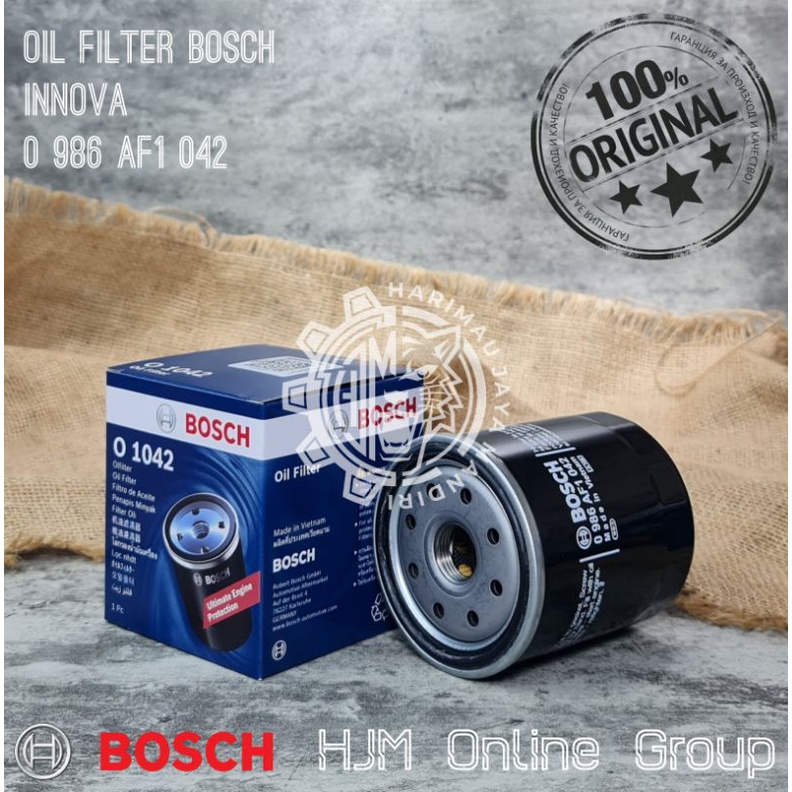 OIL FILTER - SARINGAN OLI INNOVA / FORTUNER / HILUX BOSCH