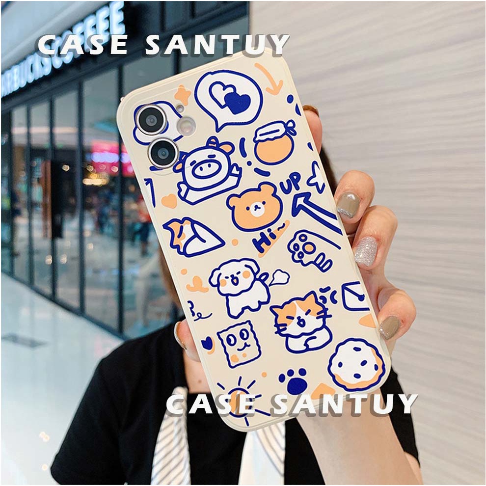 Soft Case REALME Narzo  50 5G 50i 50A 50 4G 50A Prime 50i Prime Case Casing Happy Smile Silicon Case