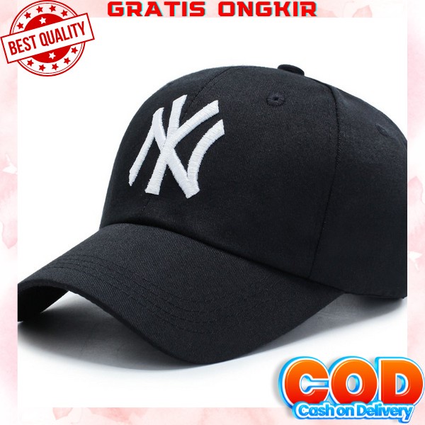 Topi Pria Import Terlaris Keren Branded Terbaru 2023 Original Polos Distro Import Topi Baseball Cowo
