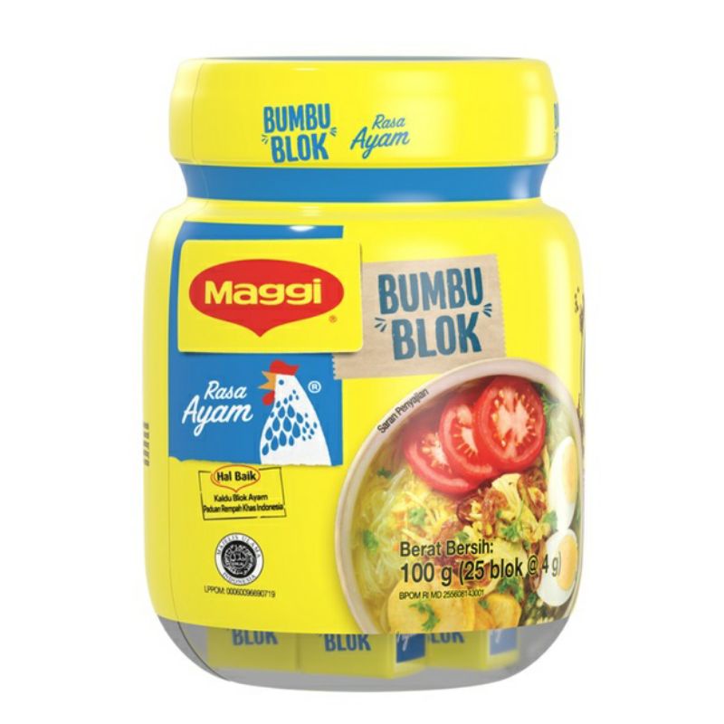 maggi blok bumbu kaldu rasa ayam