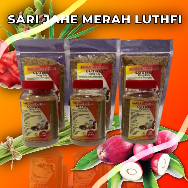 

Sari Jahe Merah Luthfi Bang Edy - Minuman Herbal