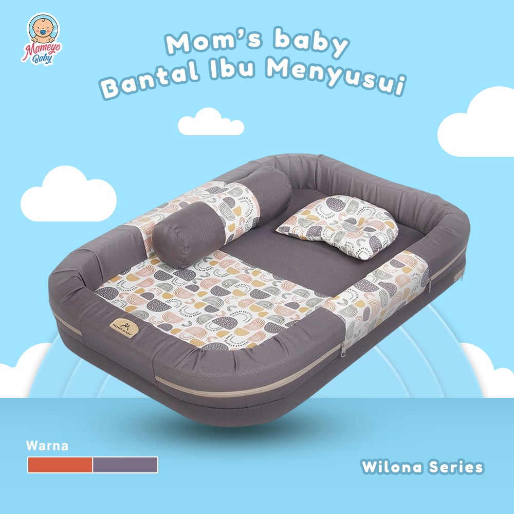 Kasur Bayi Kolam + Kelambu Mom's Baby Wilona Series MBK4018