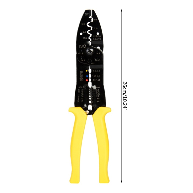 Zzz Tang Crimping Pemotong Kabel Heavy Duty Tanpa Rusak