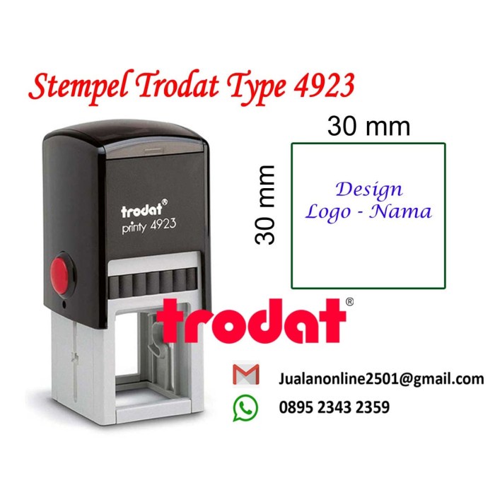 

Letter Stempel Trodat Type 4923