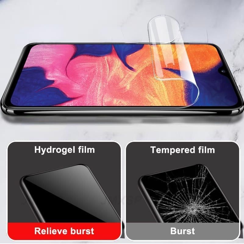 Oppo Reno 1 / Reno 2 2F / Reno 3 3 Pro Anti Gores Hydrogel Clear Plastik Jelly Lentur Anti Gores Depan Belakang