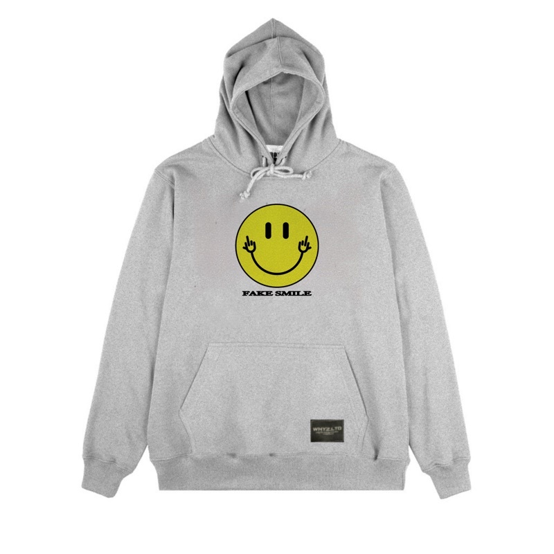 HOODIE PRIA / WANITA  FAKE SMILE ORIGINAL WHYZ.LTD