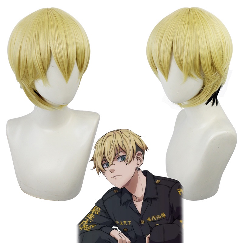 LOL-87 wig chifuyu matsuno tokyo revengers rambut palsu cosplay karakter anime