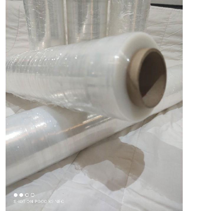 

New - Plastik Wrapping bening ukuran 50cm x 200m 17micron 옷